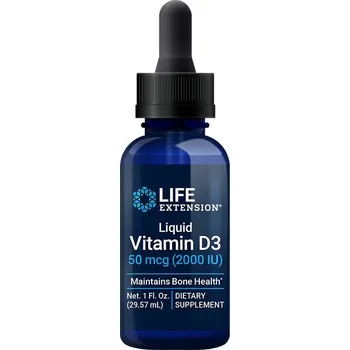 Zdraví Life Extension Tekutý vitamín D3 (2000 IU) - Liquid Vitamin D3 (29 ml)
