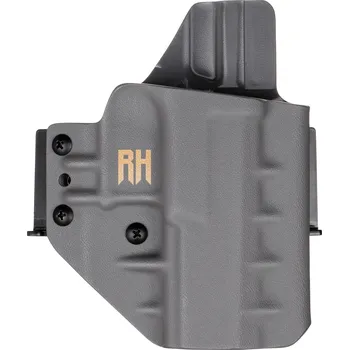 Příslušenství pro sportovní střelbu RH Holsters FROGY - Walther PDP 4" - vnější kydexové pouzdro - poloviční sweatguard - tmavě šedá Pouzdro je pro: Pravák