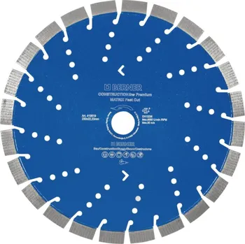 Řezný kotouč Berner DIA řezný kotouč 125x22.2 suchý MATRIX 153175
