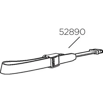 cyklosedačka Bezpečnostní pás Thule 52890