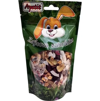 Krmivo pro ptáka APETIT Zajícova zahrádka - Ovocenka (směs sušených plodů) 140g