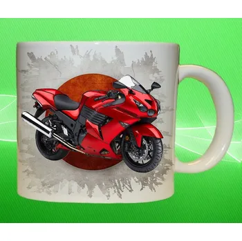 hrnek Kawasaki Ninja ZX (hrneček s motorkou)