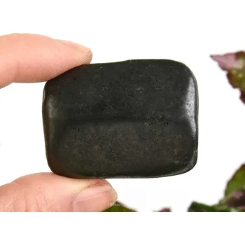 Přírodní kámen Hladký kámen šungit (Rusko) 23g