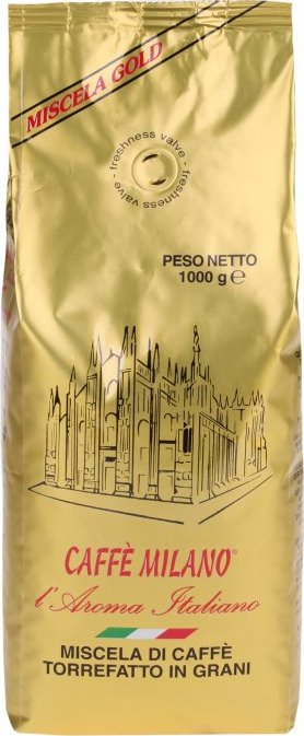 Caffé Milano Caffe Milano Gold 6x1 kg zrnková káva