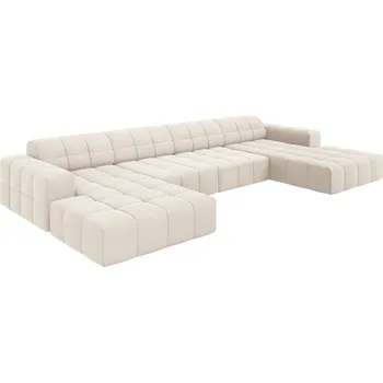 Pohovka Cosmopolitan Design Sametová rohová pohovka Chicago 364 cm