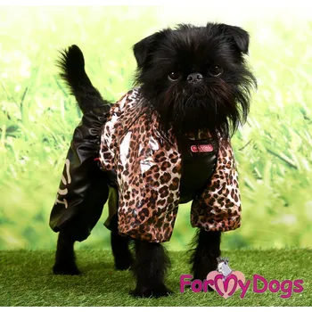 Obleček pro psa FOR MY DOGS Obleček pro psy – pláštěnka LEO, Velikost: 22/XXXL