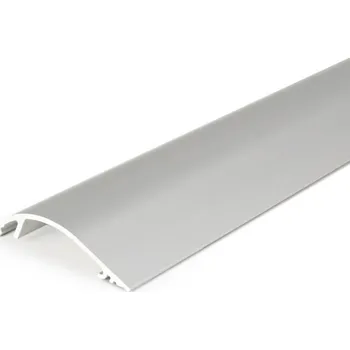 Nábytkové kování Profil WIRELI WAY10 vnější kryt stříbrný elox, 2m (metráž)