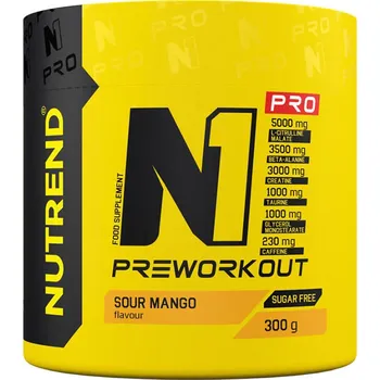 Anabolizér Nutrend N1 Pro Preworkout - N1 Pro Preworkout (300 g, Kyselé mango)