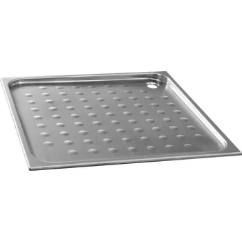 Vana NOFER Nerezová sprchová vanička, čtverec 70x70cm, mat 13052.70.S