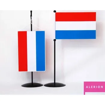 Vlajka Stolní vlaječka Lucembursko Alerion