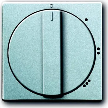 vypínač Kryt spínače ABB Future 2CKA001710A3671, hliníková stříbrná, s ot. Ovl., pro 3stup. Sp. s nul. Pol.