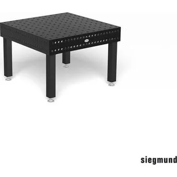 Dílenský stůl SIEGMUND [280015.P] Svařovací stůl Professional 750 - 1200×1200×200, Plasmanitridovaný, 4 × Noha - základní 650