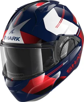 Helma na motorku Shark Helmets Evo-GT Tekline BUR červená/modrá/bílá