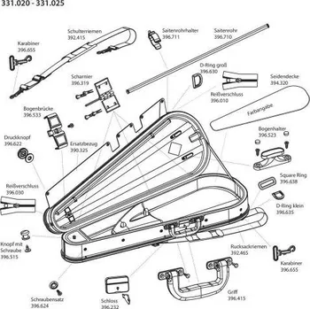 Obal pro strunný nástroj GEWA 390326, Pouzdro pro violu Liuteria