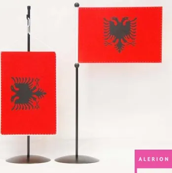 Vlajka Stolní vlaječka Albánie Alerion