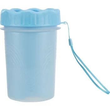 Kosmetika pro psa Trixie Paw Cleaner kalíšek k čištění tlapek modrý