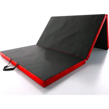 Gymnastika Dave Sport Žíněnka - skládací 195 x 100 x 6 cm Kombinace černé a červené