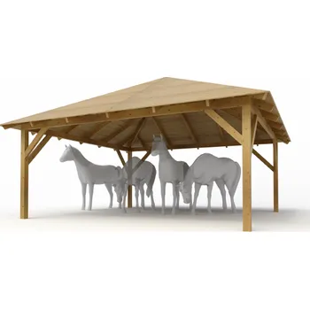 Přístřešek, box pro koně 490x490