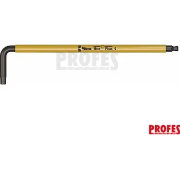 Klíč Wera 022608 Klíč Inbus Wera 950 SPKL Multicolour, Hex-Plus s kuličkou, 4,0mm