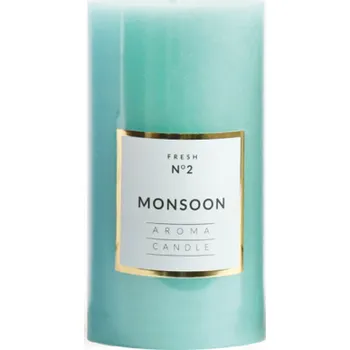 Svíčka Maják Svíčka CLASSIC GLASS vonná monzun 7x13cm