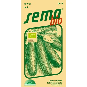 Semeno Semo Bio Tykev cuketa Startgreen F1 tmavě zelená 10s 1 ks, Semena