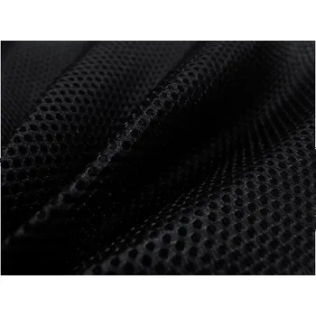 3D distanční síťovina, černá, metráž, látky