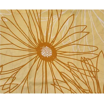 Povlak na dekorativní polštářek Top textil Povlak na polštář Oranžová kopretina 70x90 cm