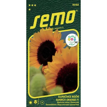 Semeno Semo Slunečnice roční Sunrich Orange F1 15s 1 ks, Semena
