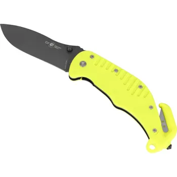 Sebeobrana ESP Záchranářský nůž s rovným ostřím (RKY-01) - žlutý