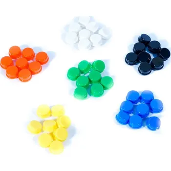 Herní konzole MAKERbuino - Barevné tlačítko - bílá