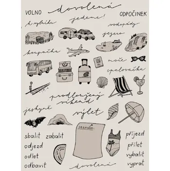 samolepka Samolepky - Dovolená a cestování