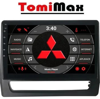 Autorádio TomiMax Mitsubishi ASX Android 14 autorádio s WIFI, GPS, USB, BT HW výbava: 4 Core 1GB+16GB LOW - Model auta: Mitsubishi ASX 2020+, Velikost obrazovky: Dotyková obrazovka: 10,1"