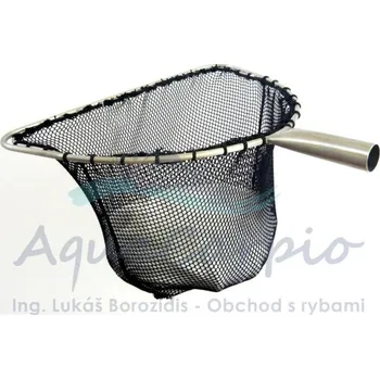 Rybářská síť Sak malý nerez 35 cm, oko 5x5 mm