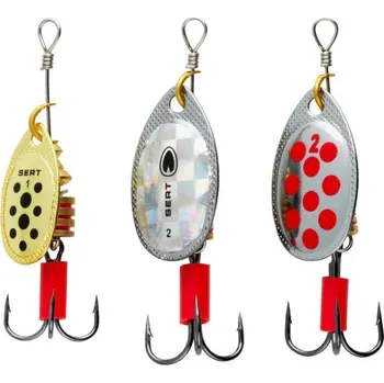 Umělá nástraha Set třpytek Sert Kit Spoony Perche 1 3ks