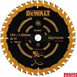 DEWALT Pilový kotouč 184x16mm 40z ATB +20° DeWALT DT10303