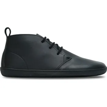 Pánské polobotky Vivobarefoot kožené polobotky GOBI III Mens Black leather černé Velikost: 42