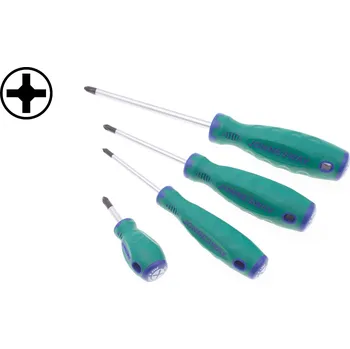 Šroubovák Křížové šroubováky Phillips, různé rozměry a délky - JONNESWAY, Varianta: rozměr PH0. délka dříku 60 mm