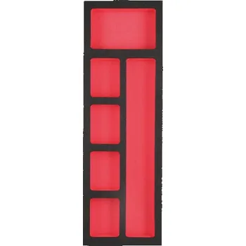 Skříňka na nářadí MILWAUKEE Prázdná pěnová vložka pro ocelové vozíky 46" šířka 165 mm 4932493635