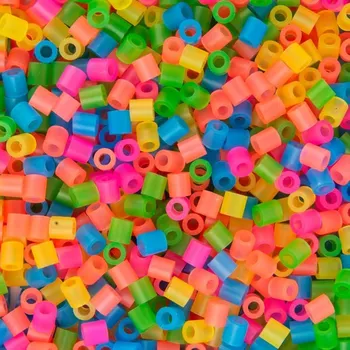 Dětské navlékací korálky Efco Zažehlovací korálky NABBI(R) 1100ks neonové barvy