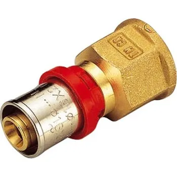 Fitinka TIEMME lisovací přímý přechod s vnitřním závitem 16 x 1/2"