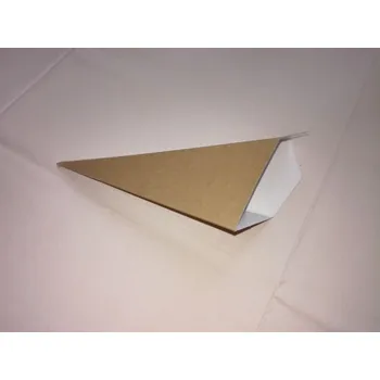 Jednorázové nádobí Kornout papírový hnědý 182x150 mm/ 250ks