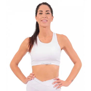 Fitness top Donna Eco bílá 0003 L