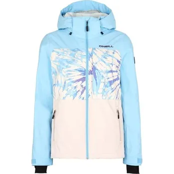 O'Neill Women Lite Snow Jacket Blue Wave Colour Block