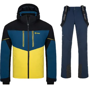 Pánská bunda Pánský lyžařský komplet Tonnsi YEL XL + Rhea DBL XL