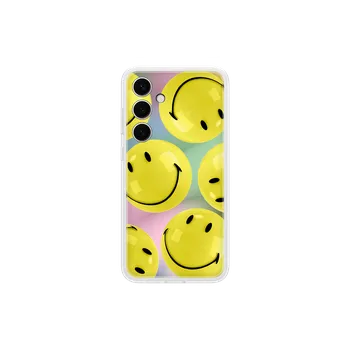 Pouzdro na mobilní telefon Samsung S24+ Průhledný kryt Flipsuit Case Yellow