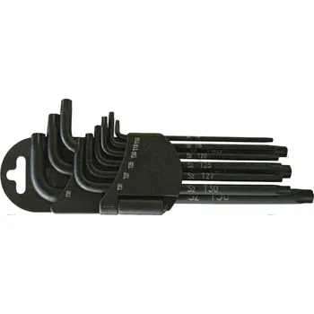 Ruční nářadí Condor klíče zástrčné Torx T10 - T50, magnetické, sada 9 dílů - 100-08038