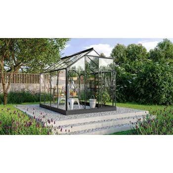 Skleník LANIT PLAST, s.r.o. skleník VITAVIA TRITON 5000 čiré sklo 3 mm černý LG3674