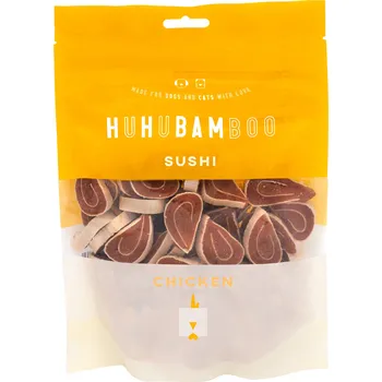Pamlsek pro psa Huhubamboo kuřecí sushi 250g
