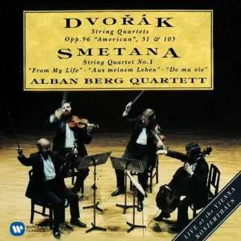 Zahraniční hudba CD Antonín Dvořák: String Quartets: Opp. 96 "American", 51 & 105 / String Quartet No. 1 "From My Life" 2016