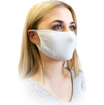 Karnevalová maska Ochranná hygienická maska - FPrice bílá uni